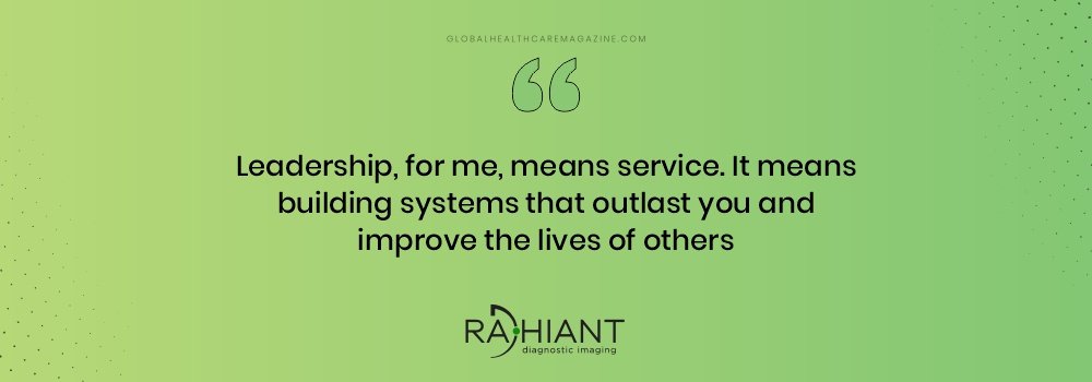 “Leadership, for me, means service. It means building systems that outlast you and improve the lives of others.” Dr. Anith Chacko_Quotes