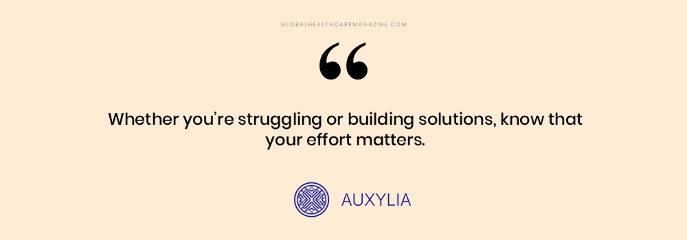 Whether you’re struggling or building solutions, know that your effort matters.