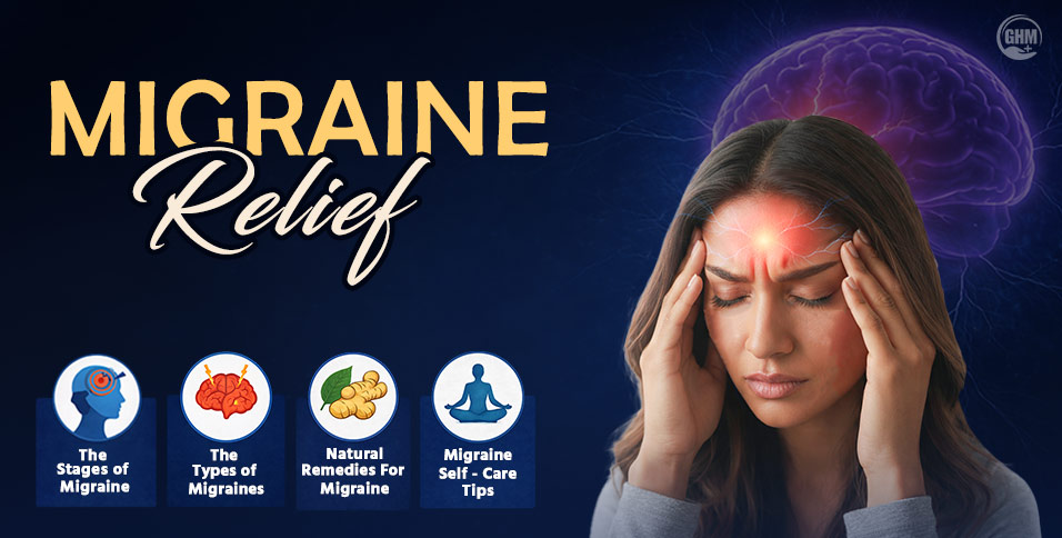 Tips For Migraine Relief: Types, Stages, & Smart Management