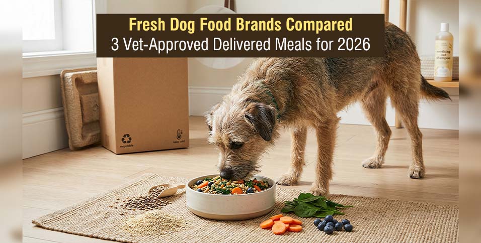 Fresh Dog Food Brands Compared: 3 Vet-Approved Delivered Meals for 2026