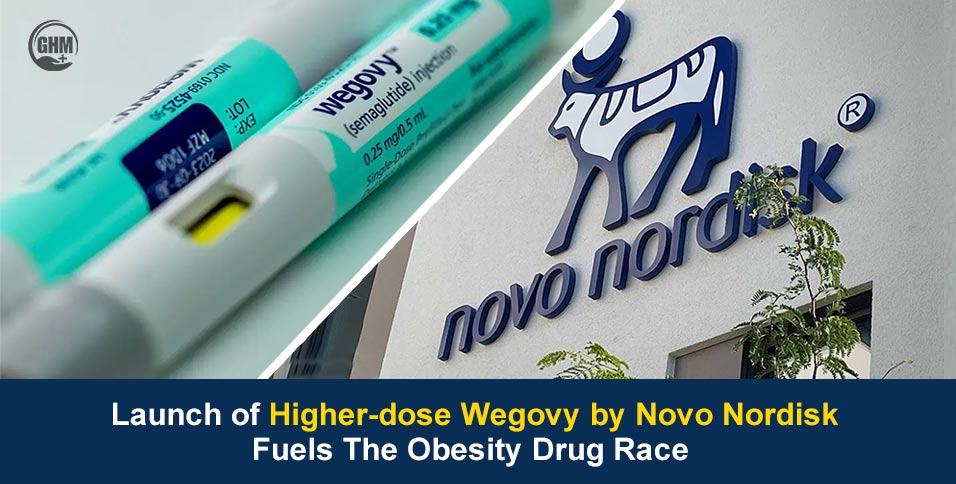 Launch of Higher-dose Wegovy by Novo Nordisk Fuels The Obesity Drug Race