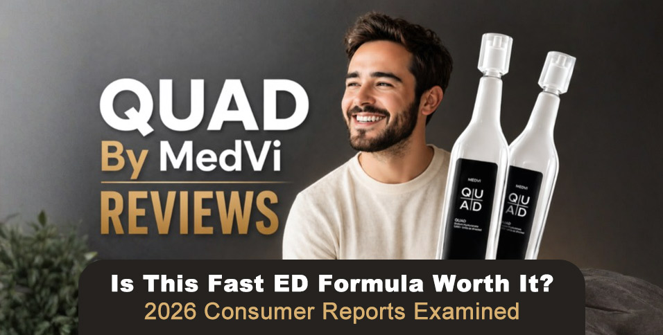 QUAD By MedVi Reviews - Is This Fast ED Formula Worth It? 2026 Consumer Reports Examined