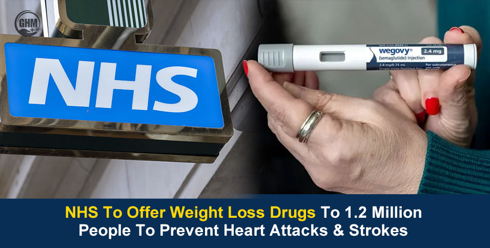 NHS to offer weight loss drugs to a Million Heart Patients