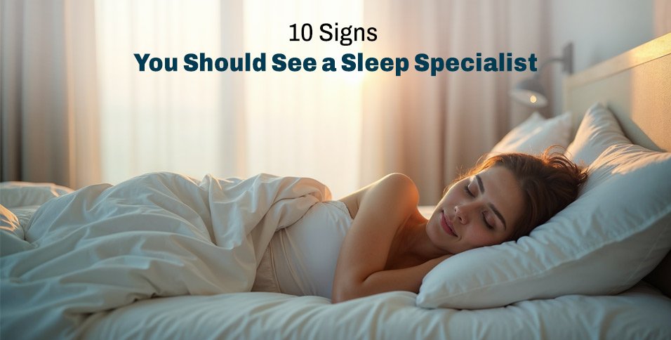 10 Signs You Should See a Sleep Specialist