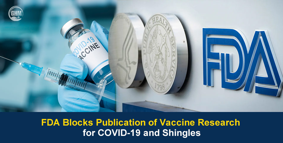 FDA Blocks Publication of Vaccine Research on Safety Studies