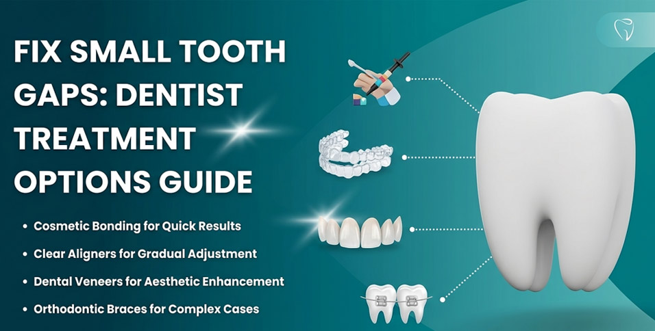 Fix Small Tooth Gaps: Dentist Treatment Options Guide