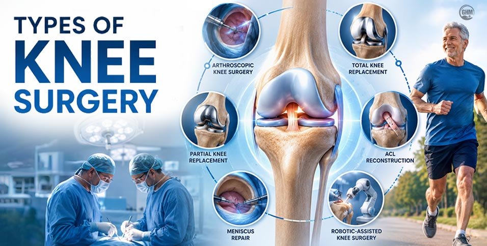 Types of Knee Surgery with Benefits, Risks, and Recovery