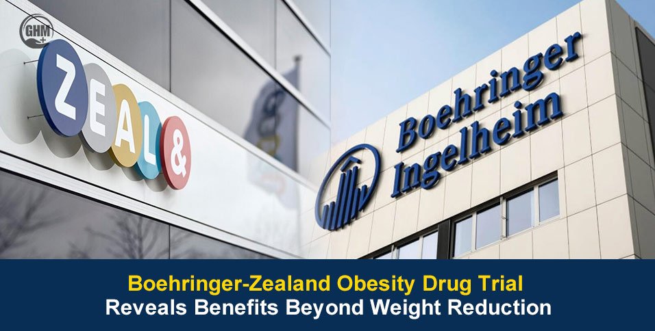 Boehringer-Zealand Obesity Drug Trial Reveals Benefits Beyond Weight Reduction