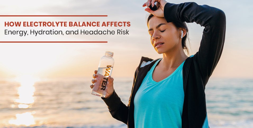 How Electrolyte Balance Affects Energy, Hydration, and Headache Risk