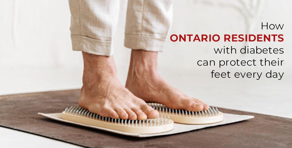 How Ontario residents with diabetes can protect their feet every day