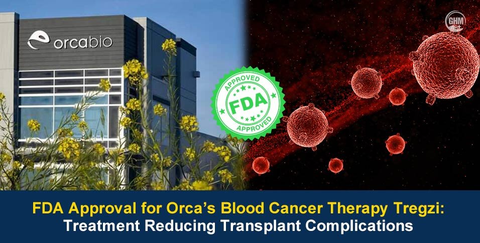 FDA Approval for Orca's Blood Cancer Therapy Tregzi in USA