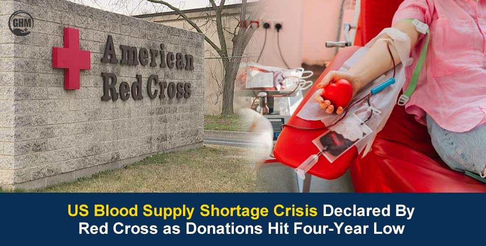 Red Cross Issues Alert Amid US Blood Supply Shortage Crisis