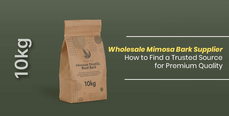 Wholesale Mimosa Bark Supplier