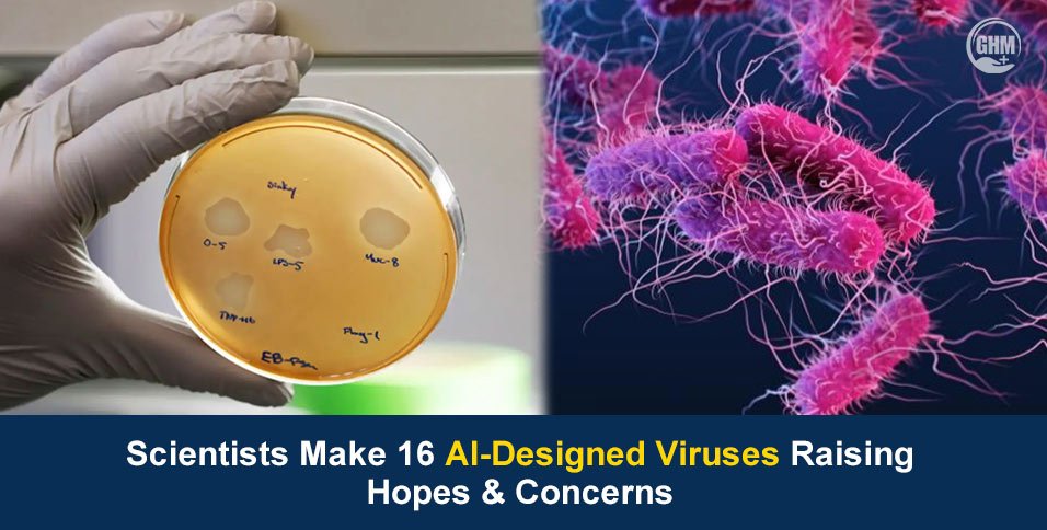 Scientists Make 16 AI-Designed Viruses Raising Hopes & Concerns