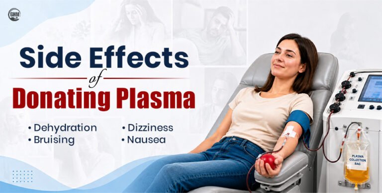 Side effects of donating blood plasma