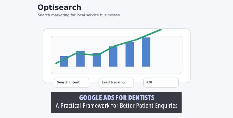Google Ads for Dentists: A Practical Framework for Better Patient Enquiries