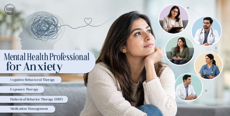 Mental Health Professional for Anxiety: Types and Treatment Options