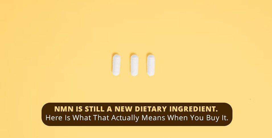 NMN Is Still a New Dietary Ingredient