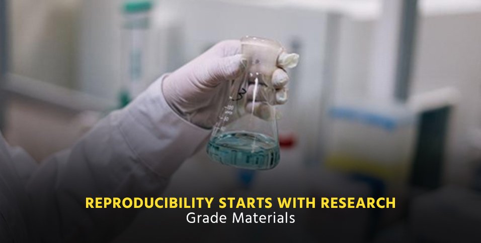 Reproducibility Starts With Research-Grade Materials