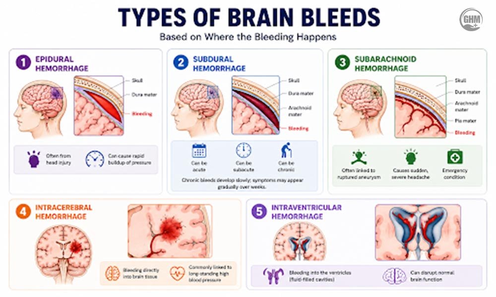 Different Types of Brain Bleeds