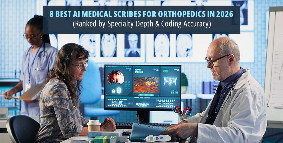 8 Best AI Medical Scribes for Orthopedics in 2026