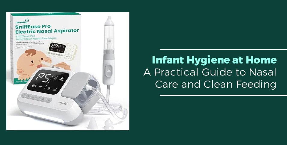 Infant Hygiene at Home: A Practical Guide to Nasal Care and Clean Feeding