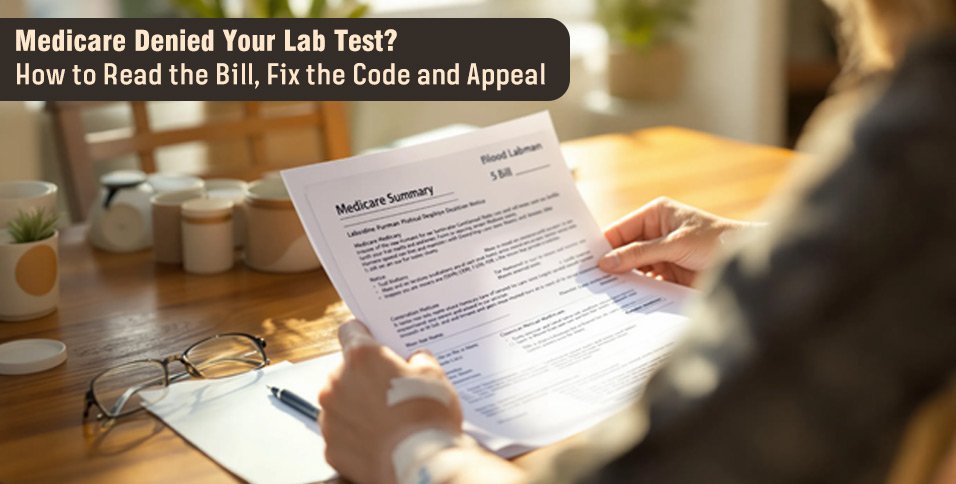 Medicare Denied Your Lab Test? How to Read the Bill, Fix the Code and Appeal