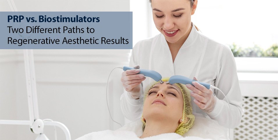 PRP vs. Biostimulators: Two Different Paths to Regenerative Aesthetic Results