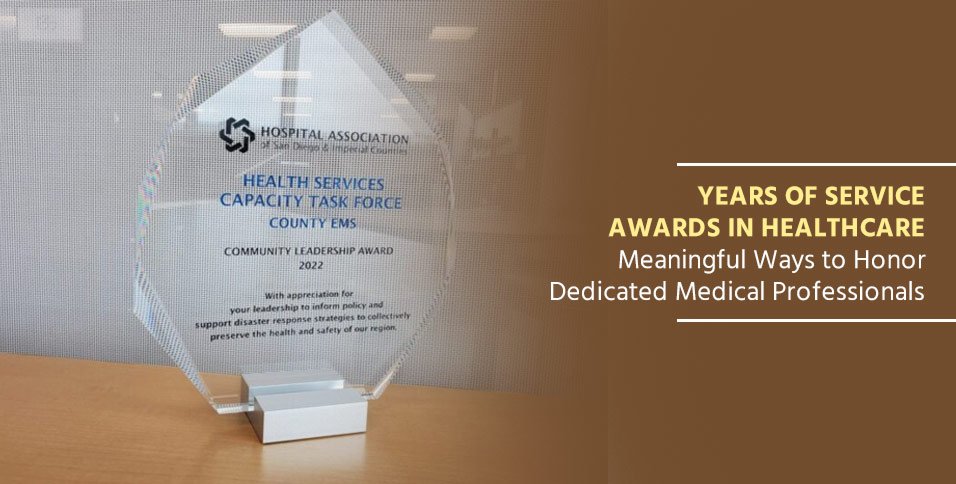 Years of Service Awards for Healthcare Professionals